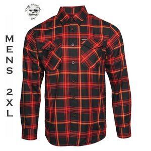 DIXXON x MESHUGGAH IMMUTABLE Flannel Shirt - Collab - Men's 2XL
